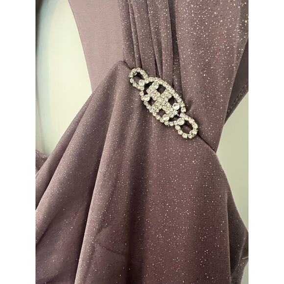 R&M RICHARDS WOMAN FORMAL LAVENDER MINI DRESS  SIZE18W nwt - Picture 10 of 10